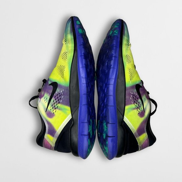 Nike Free 5.0 TR Tie Dye Athletic Shoes Size 8.5 Multicolor Lightweight & Flexib - Picture 6 of 9